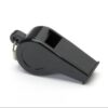 Football Whistle Plastic Black