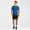 Men Running T-Shirt Breathable, Quick Dry, Kiprun 100 - Blue